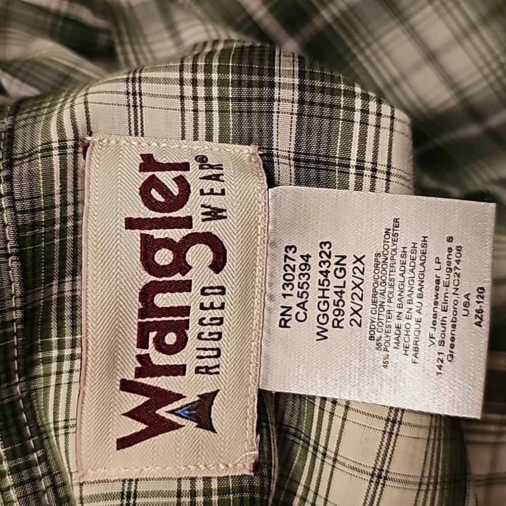 Wrangler rugged wear